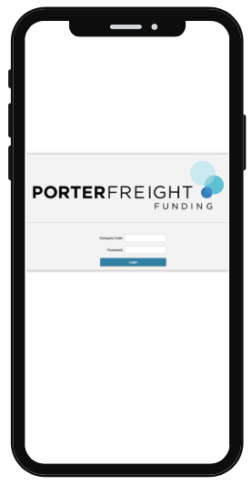 Porter Freight Funding mobile login
