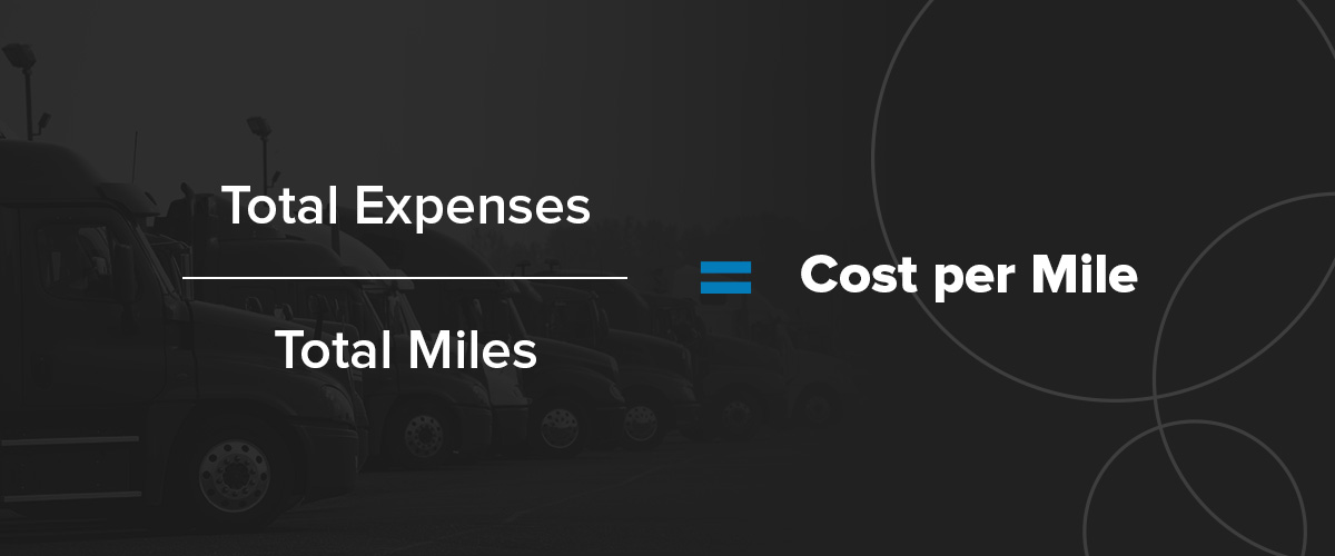 cost per mile formula