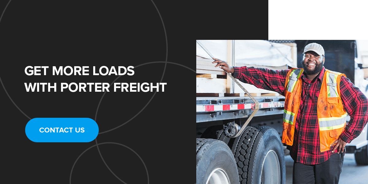 get more loads with porter freight