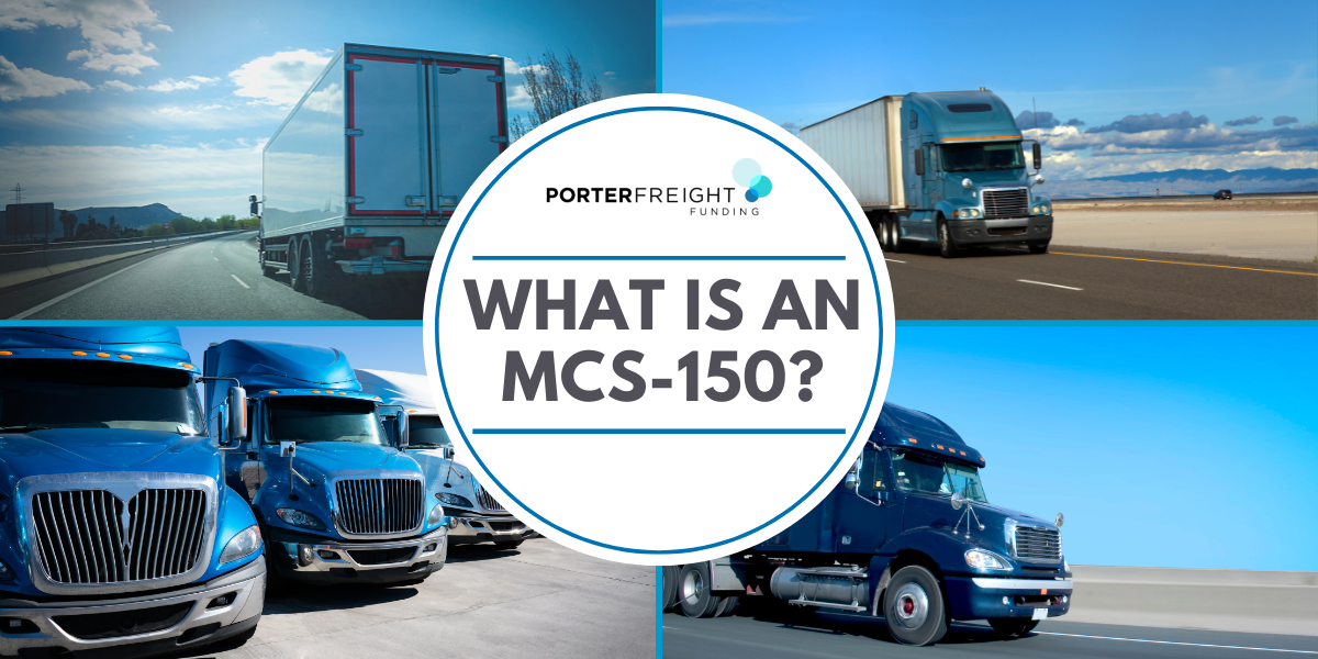 What is an mcs 150 porter freight funding