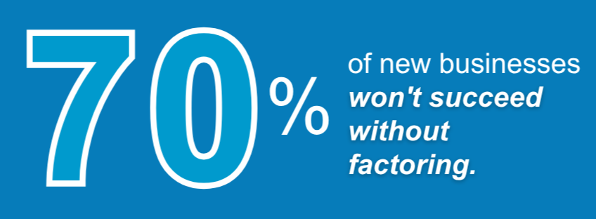 70 % of new trucking businesses fail without freight factoring